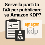 partita iva per amazon self-publishing KDP