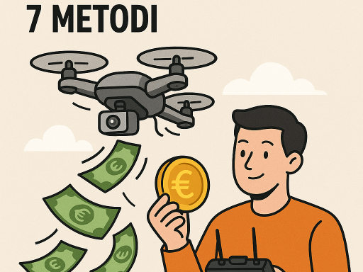 monetizzare con i droni